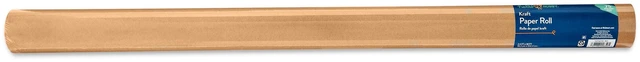 Main image of Hello Hobby Kraft Brown Paper Roll, 2.5 ft x 30 ft