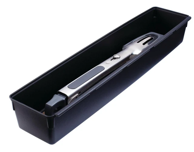 Alt view image 2 of 5 - Rubbermaid, Drawer Organizer, Black, 3" x 15"