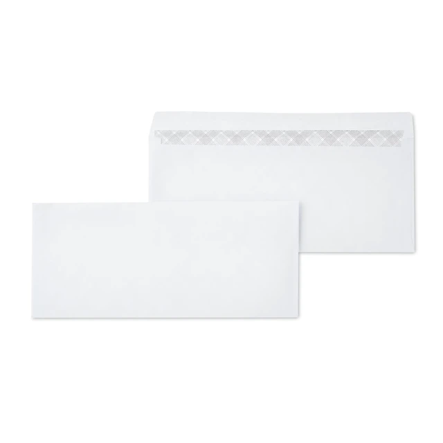 Alt view image 5 of 5 - Pen + Gear #10 Gummed Envelopes ,White, Security Tinted, Count per Pack 50 , Size - 4.125"x9.5"