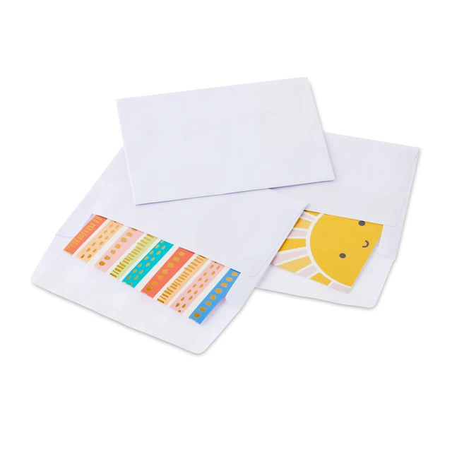 Alt view image 4 of 4 - Pen+Gear A6 Invitation Peel and Stick Envelopes, White, 4.75 in x 6.5 in, 50 Count
