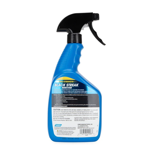 Alt view image 5 of 7 - Camco Camper/RV Pro-Strength Black Streak Remover, 32oz (41008)