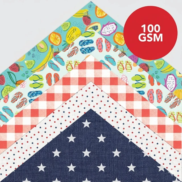 Alt view image 2 of 7 - Roobee by Mara Mi Multicolor All Seasons Paper Pad 12" x 12" - 24 lb/110 GSM, 50 Sheets