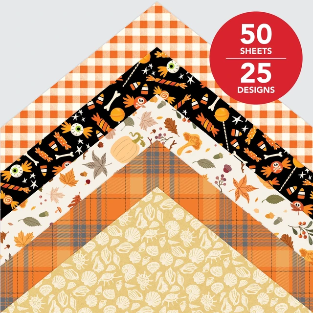 Alt view image 3 of 7 - Roobee by Mara Mi Multicolor All Seasons Paper Pad 12" x 12" - 24 lb/110 GSM, 50 Sheets