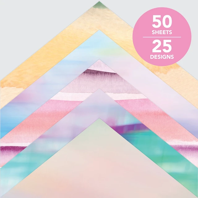Alt view image 3 of 7 - Roobee by Mara Mi Ombre Scrapbook Paper 12" x 12" - 24 lb/ 110 GSM, 50 sheets