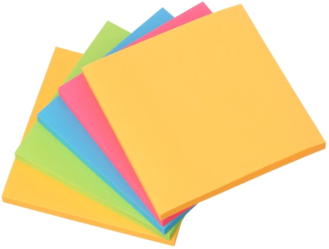 Alt view image 2 of 6 - Pen + Gear Paper Sticky Notes, Neon, 3" x 3", 1680 Sheets, 24 Counts