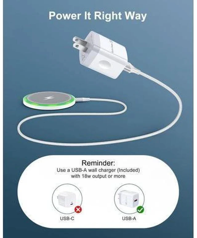 Alt view image 4 of 7 - Pixel 10 Pro XL Wireless Charger Android Fast Charging For Google Pixel 10 9 Pro Xl 8 8a 7 15w Wireless Charging Pad with Block Cargador Inalmbrico Para For Galaxy S25 iPhone 17 16e 16Pro Max