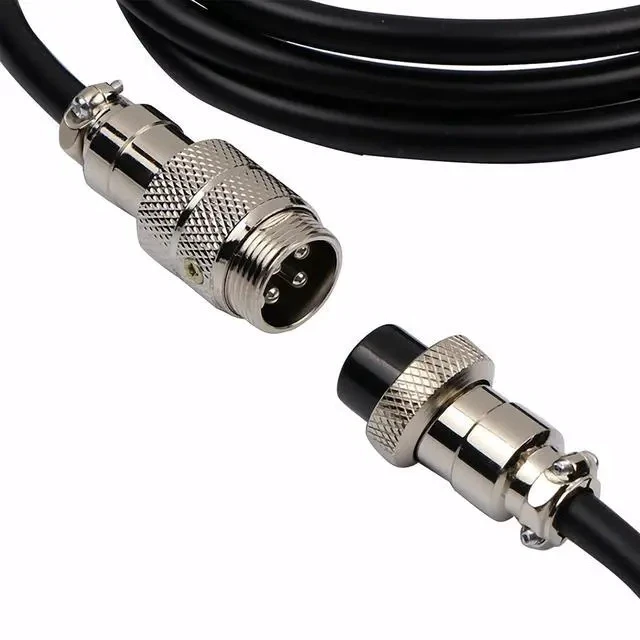 Alt view image 4 of 6 - Puff Aviator Coiled USB Cable, Type C Detachable Mechanical Gaming Keyboard Cable for Win/Mac/Gamers, Suitable for RT100/TH68 PRO/TH80 PRO/TH96/TH80 SE/CIDOO V65. etc(Puff Black)