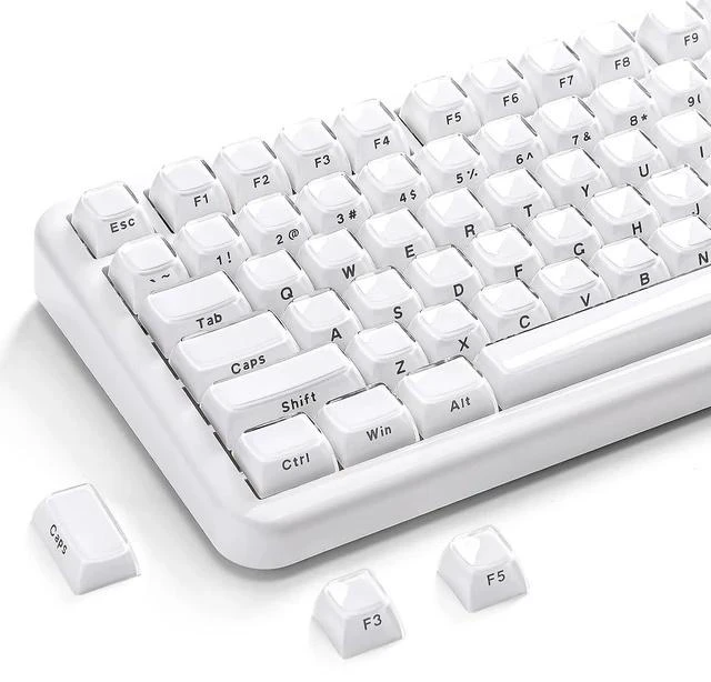 Main image of Jelly PBT Keycap Set,113 Keys Custom Keycap with Keycap Puller,Laser Etching OEM Profile Keycap Comp