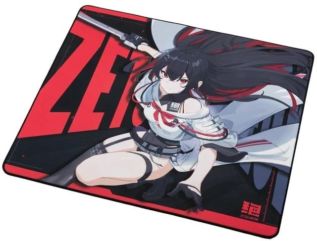 Alt view image 5 of 7 - WLMOUSE Beast X Pro Magnesium Gaming Mouse(Silver,OM Switch,Side Slits)+ZETSUMEOW REN Yaiba Mouse Pad(White)
