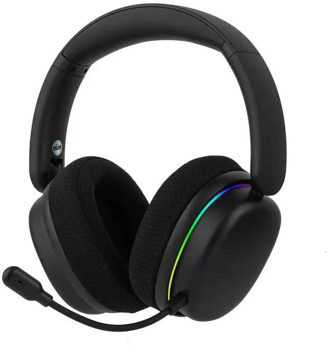 Main image of X Aula G7 Pro Wireless Gaming Headset, Dual Mode BT5.3 & 2.4GHz, 7.1 Surround Sound, 80+ Hour Battery, RGB Light, with Noise Canceling Mic for PS5, PS4, Switch, PC (Black)