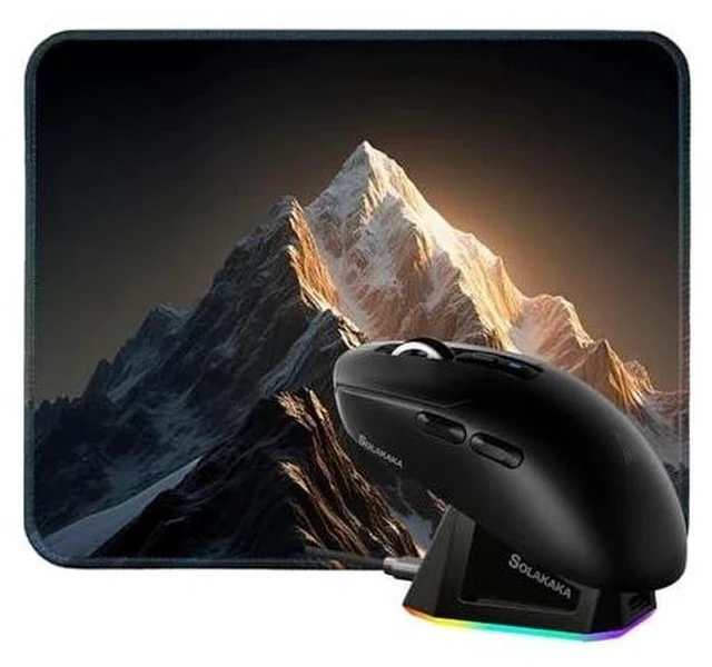 Main image of SM820 Wireless Mouse and Mouse Pad Combo (SM820 Black)