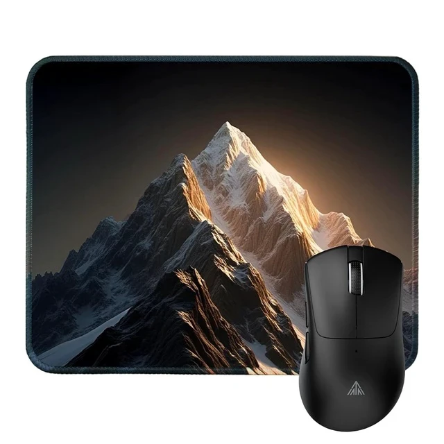 Alt view image 2 of 2 - SM805 Wireless Mouse and Mouse Pad Combo (SM805 Black)