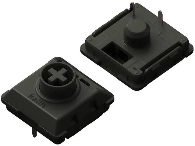Alt view image 6 of 7 - Ghost Switches Compatible for Lofree Flow84 Mechanical Keyboard, Low-Profile, Linear, Quiet Sound, Hot-swappable, Full POM Material and Featherlight Touch - 106 pcs Linear Switch