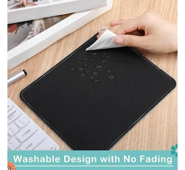 Alt view image 5 of 6 - 12 Pcs Inspirational Mouse Pad Bulk Fun Floral Mouse Pad with Motivational Quotes Square Non Slip Rubber Mousepad for Desk Office Home Laptop Computer