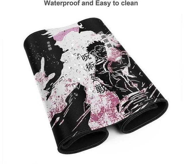 Alt view image 5 of 7 - Large Anime Mouse Pad for Desk Gaming Mousepad Computer Non-Slip Long Mouse Mat 15.8x29.5 in