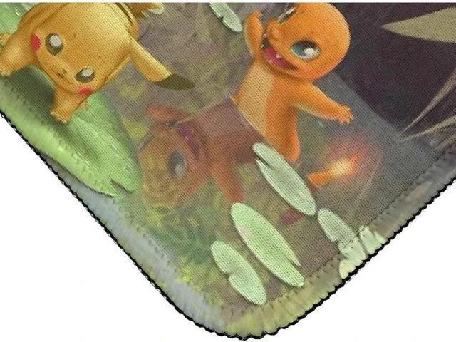 Alt view image 4 of 5 - Extended Gaming Anime Mouse pad Large Gaming Mousepad Desk Mat Waterproof Anti-Dirty Non Slip Stitched Edges Keyboard Mat Perfect for Video Games 60x30cm 23.6x11.8 inch