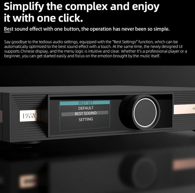 Alt view image 3 of 5 - SMSL V.M.V D2R MK2 (Upgraded) Hi-Res USB DAC, ROHM BD34302EKV Chip XMOS XU316 DSD512 PCM 32bit/768kHz, Desktop Audio Decoder, Bluetooth 5.4 LDAC, MQA/MQA-CD Full Decoding, with Remote Control