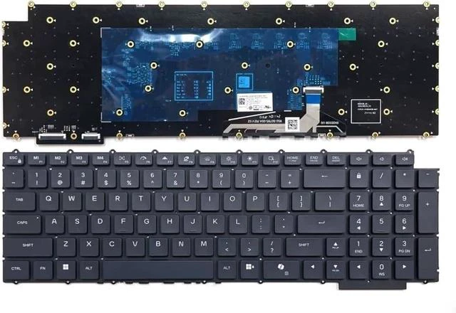 Main image of 4-Zone RGB Cherry MX Mechanical Backlit Keyboard Replacement for Dell Alienware 18 Area-51 AA18250 P52E FDFPN 0FDFPN