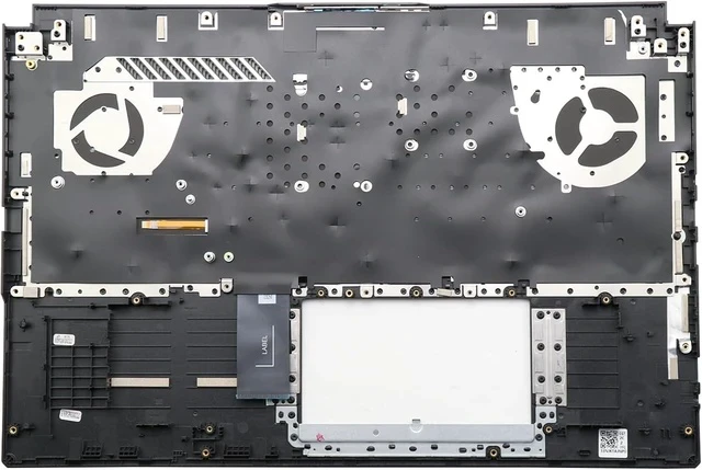 Alt view image 2 of 6 - Palmrest Keyboard Compatible with ASUS TUF Gaming FX707 / FA707 Dual Air Outlet Vents, RGB Backlit US Keyboard, Transparent WASD Keys, FX707V FX707Z FA707N FA707R, 90NR0901-R31US1