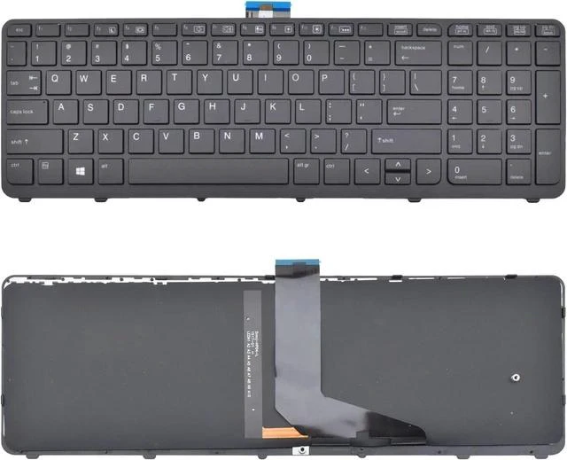 Main image of Replacement Keyboard Compatible with HP ZBOOK 15 G1 ZBOOK 15 G2 ZBOOK 17 G1 ZBOOK 17 G2 Series (with Backlight,No Pointer)