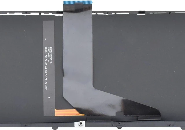 Alt view image 2 of 4 - Replacement Keyboard Compatible with HP ZBOOK 15 G1 ZBOOK 15 G2 ZBOOK 17 G1 ZBOOK 17 G2 Series (with Backlight,No Pointer)