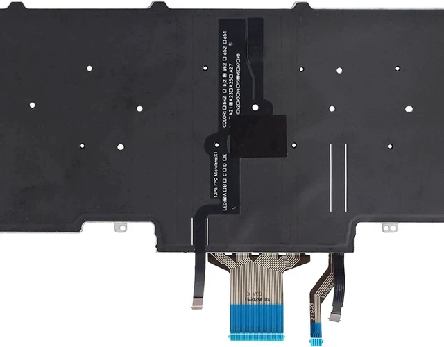 Alt view image 2 of 4 - Replacement Keyboard with Backlit and Trackpoint Compatible with Dell Latitude E5550 E5570 E5580 E5590 E5591 5550 5570 5580 5590 5591,Precision 3510 3520 7510 7520 7710 7720