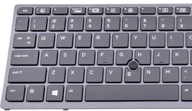 Alt view image 4 of 4 - Replacement Keyboard Compatible with New Replacement Keyboard for HP Zbook 15 G3 G4 Zbook 17 G3 G4 Backlit Pointer US 848311-001 PK131C31A00