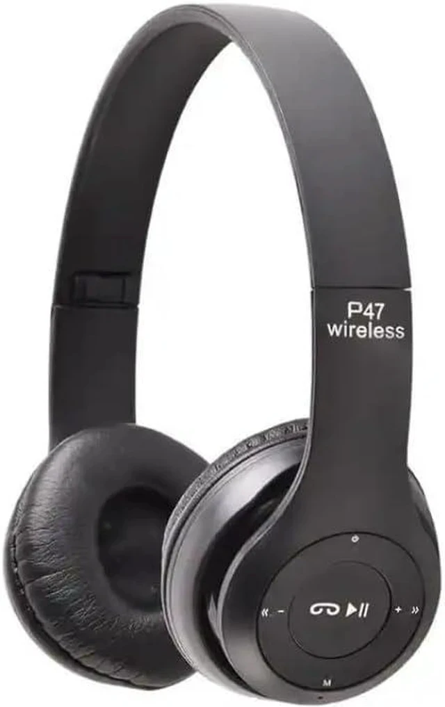 Alt view image 6 of 7 - SOEWIOU On-Ear Headphones with Microphone - Foldable Super Stereo Bass, Hybrid Active Noise Cancelling Headphones with Transparent Modes,65H Playtime Wireless Bluetooth with Mic, Deep Bass