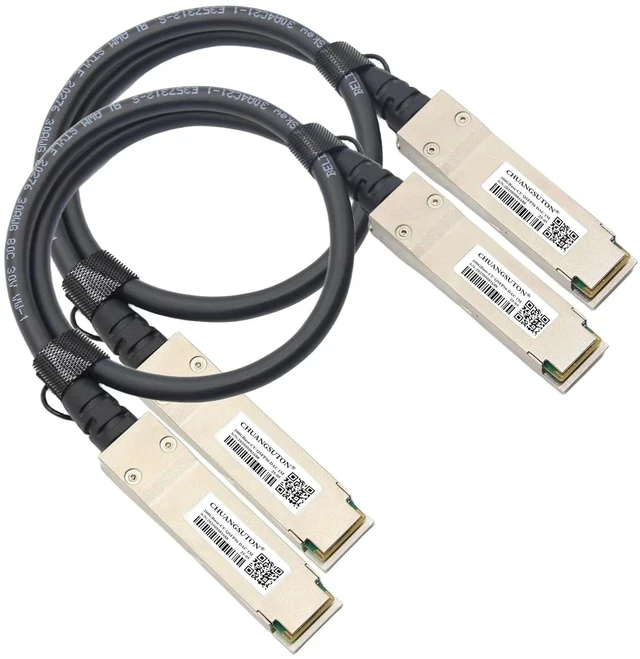 Alt view image 4 of 4 - 200G QSFP56 to QSFP56 PAM4 DAC Cable Ethernet Passive Direct Attach Copper Twinax Cable Compatible with NVIDIA/Mellanox MCP1650-V00AE30 (0.5m / 1.64ft)