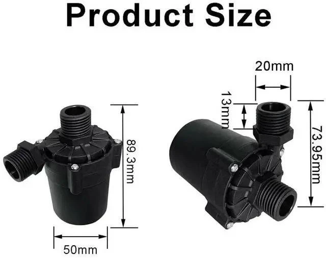 Alt view image 3 of 5 - JT-45B DC 12V 24V Solar Water Pump Max Lift 1500L/H Submersible Brushless Water Pump(24V)