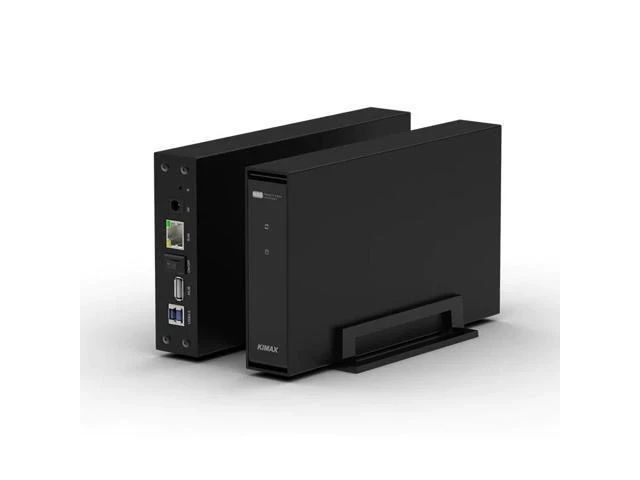 Alt view image 2 of 2 - NAS storage hdd enclosure 3.5'' sata RJ45 USB 3.0 PC hard disk case