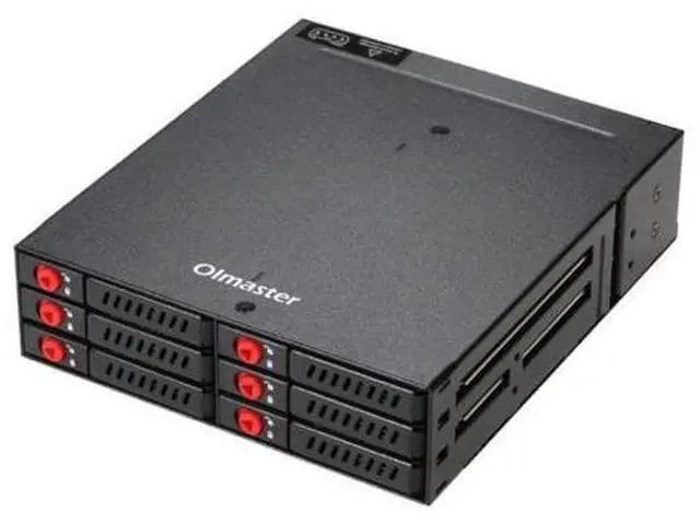 Main image of 4 / 6-Bay 2.5inch SATA SSD HDD Hot Swap Mobile Rack/Enclosure Hard Disk Enclosure Rack Data Storage For 5.25 Drive Bay