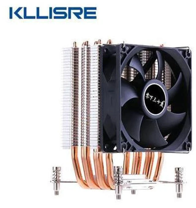 Alt view image 2 of 7 - 4 Heat Pipes CPU Cooler 4Pin RGB PC Quiet Intel LGA 2011 LGA 2011-3 X79 X99 CPU Cooling Fan