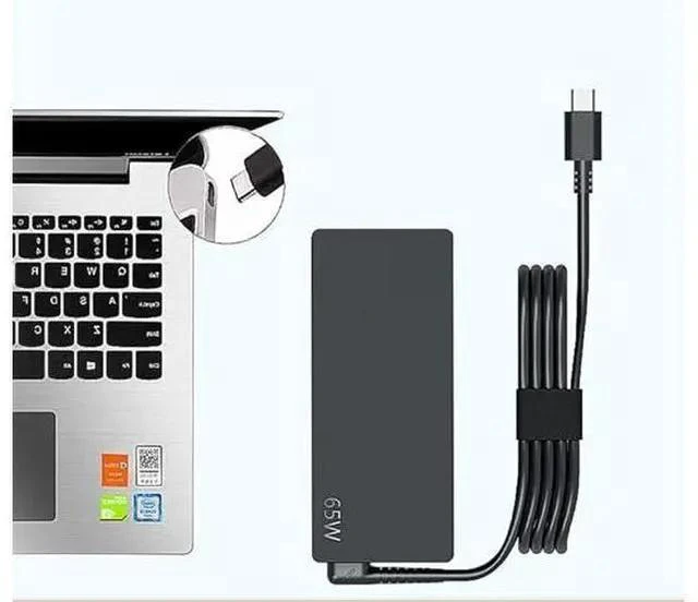 Alt view image 5 of 7 - USB C Laptop Charger Fit for Lenovo ThinkPad X1, Carbon X1 Gen 11 10 9 8 7 6 5, Yoga X1 Gen 8 7 6 5 4 3 2 Series, 65W 45W USB C Fast Power Adapter