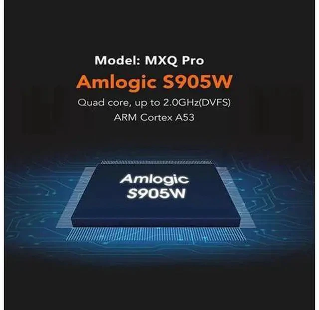 Alt view image 3 of 7 - TV Box MXQ PRO 5G Android 9.0 4K HD 3D 2.4G 5G WiFi Amlogic S905W tv 2GB 16GB Android TV Box Media Player Kodi
