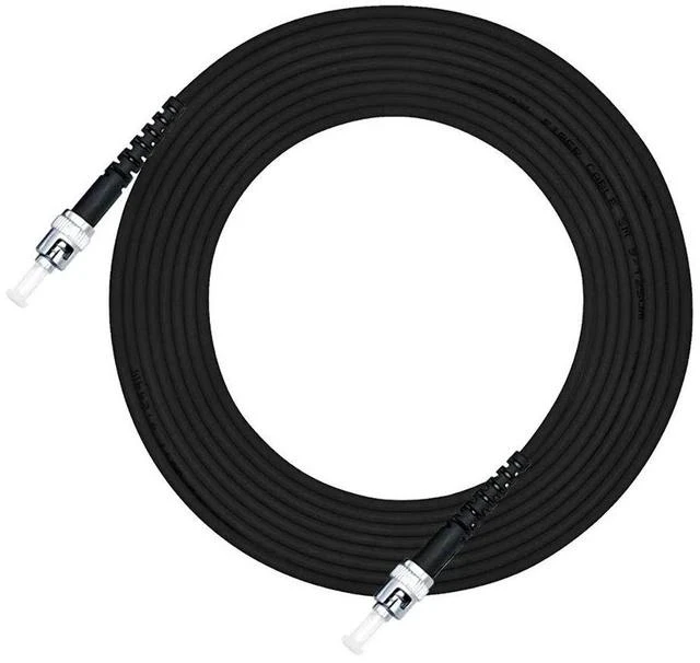Main image of 200M ST to ST Outdoor Armored Simplex 9/125 SM Fiber Optic Cable Jumper Optical Patch Cord Singlemode 200Meters 656ft ST-ST