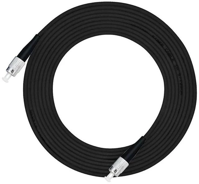 Main image of 20M FC to FC Outdoor Armored Simplex 9/125 SM Fiber Optic Cable Jumper Optical Patch Cord 20Meters 65ft Singlemode