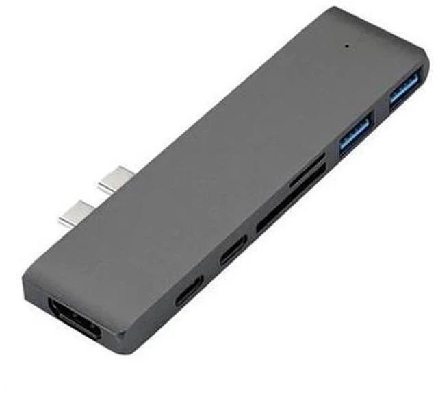 Main image of 3.1 Type-C Hub To Adapter 4K Thunderbolt 3 C Hub with Hub 3.0 TF SD Reader Slot PD for MacBook Pro/Air