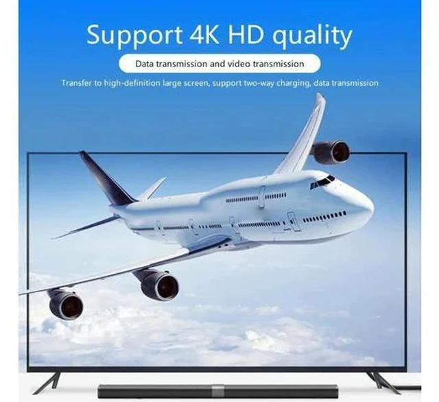 Alt view image 2 of 5 - 3.1 Type-C Hub To Adapter 4K Thunderbolt 3 C Hub with Hub 3.0 TF SD Reader Slot PD for MacBook Pro/Air