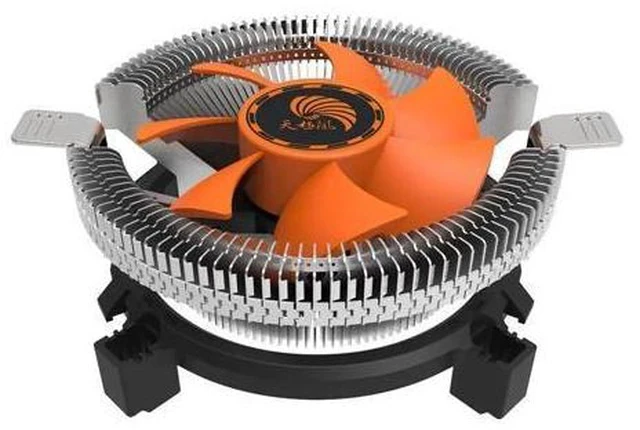 Alt view image 2 of 4 - Service Life Super Quiet Computer PC CPU Cooler Cooling Fan Heatsink for Intel LGA775 1155 AMD AM2 AM3 754