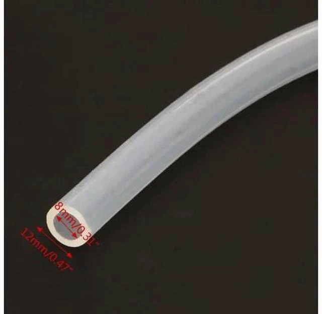 Alt view image 4 of 5 - 2m High Quality Transparent Soft Plumbing Hoses PVC Tube 8x12mm Pipe Water Pump Flexible Tube for Computer PC Water Cooling 95AD