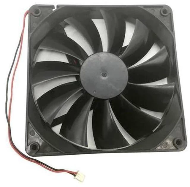 Alt view image 5 of 5 - F13525 Computer Cooling Fan 135mm Large Air Flow Great PC Exhaust Fan Cooler 12V 2-Pin Fan Connector Cooling System