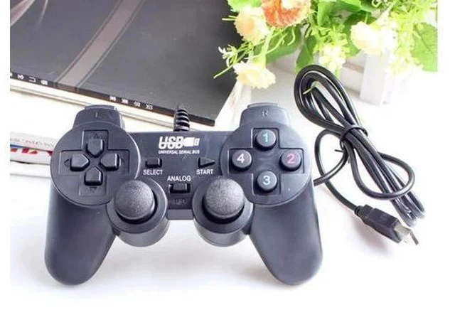 Alt view image 4 of 7 - Game Controller Usb Wired Controller Game Controller Game Console Accessories For Pc Computer/windows