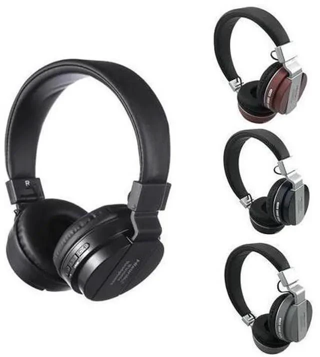 Main image of Studio Headset Wireless Headphones Stereo Foldable Sport Earphone Microphone Gaming Cordless Auriculares Audifonos