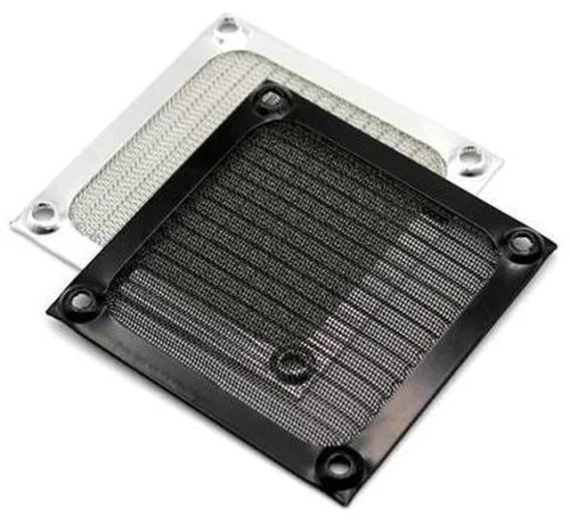 Alt view image 2 of 5 - 5 PCS 140mm Fan Aluminum Dustproof Cover Dust Filter for PC Cooling Chassis Fans Grill Guard 60mm 80mm 90mm 120mm Fan