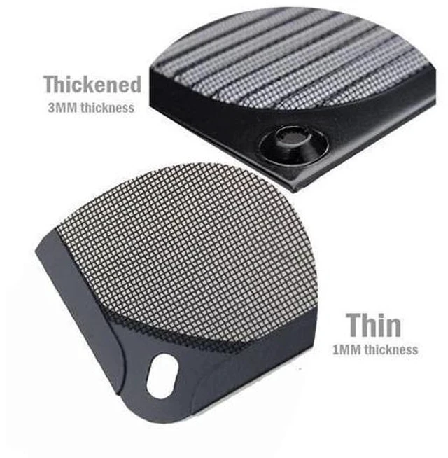 Alt view image 5 of 5 - 5 PCS 140mm Fan Aluminum Dustproof Cover Dust Filter for PC Cooling Chassis Fans Grill Guard 60mm 80mm 90mm 120mm Fan