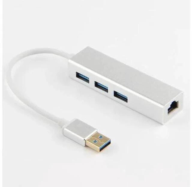 Alt view image 4 of 7 - USB HUB USB 3.0 To Gigat Ethernet Adapter RJ45 Dock Multi Port For PC Computer Laptop Accessories usb3.0 Hub
