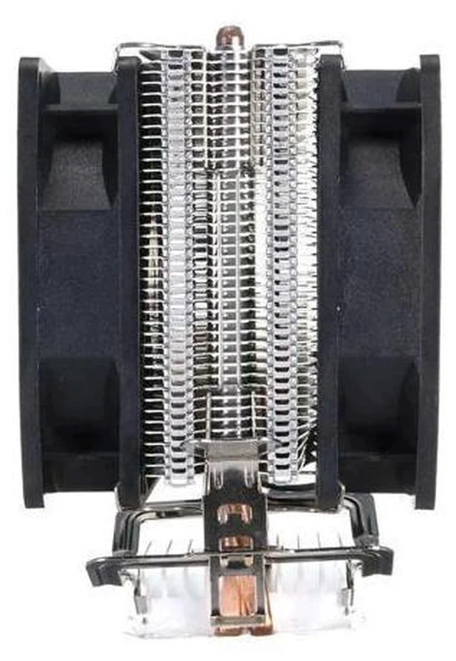 Alt view image 5 of 7 - Cooler Fan Hydraulic Dual Heatpipe CPU Fans Cooling Heatsink For Intel LGA775/1156/1155 AMD for AM4 Ryzen for Pentium