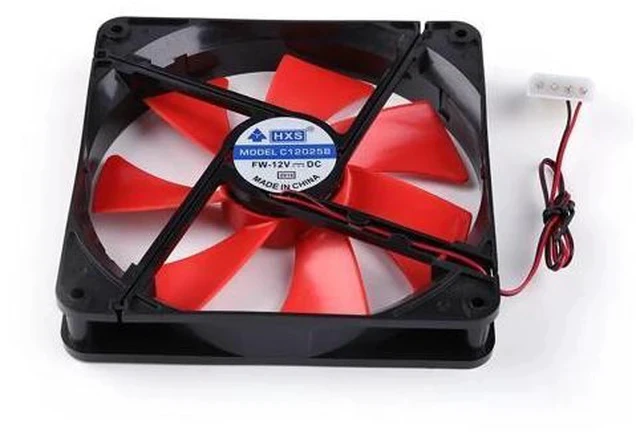 Alt view image 5 of 7 - 140mm 4 Pin Speed Adjustable Silent PC Case Cooling Fan CPU Cooler Fan 12V Computer Case Fan CPU Cooler Fan