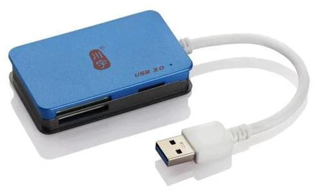 Alt view image 2 of 5 - C385 USB 3.0 Card Reader Micro SDXC SDHC TF Memory Card Reader Mini Adapter For Micro SD / CF / MMC/ MS Pro Duo/ MicroSD